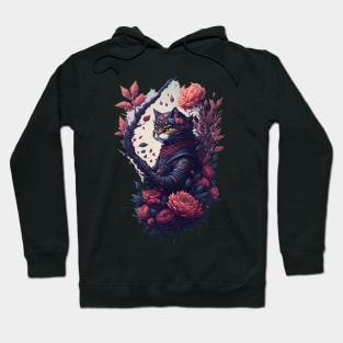 Cute Stealth Ninja Cat Hoodie